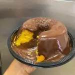 VULCÃO CENOURA COM CHOCOLATE