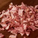 Tocineta Ahumada picada