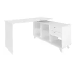 Escritorio rack gold Blanco Total