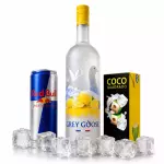 Combo Vodka Grey Groose C/ RedBull