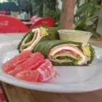 WRAP DE ESPINACAS
