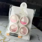 Kit C/4 Glitter Rosa Barbie