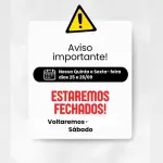 ENCERRADOS 24 e 25/09
