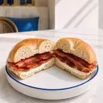 Bacon Cream Cheese Bagel