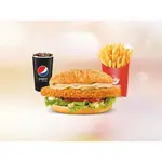 Genius Croc Chicken + Fritas G + Bebida
