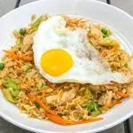 Singapore Egg Fried Rice