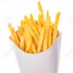 Porcion de papas a la francesa