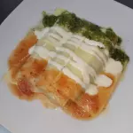 ENCHILADAS de pollo 🔥 🔥 frijoles