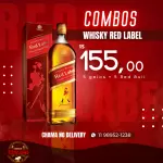 Combo de Red Label C/ 5 adicionais