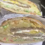 X Burguer purê