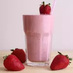 Milk shake de morango 🍓 300 ml