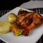 1/4 POLLO ASADO