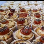 Quiche tomate com queijo 10unid)