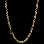 4mm Gold Box Square Chain