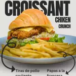 Croissant chicken crunch