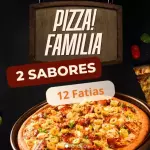 Pizza Família 2 sabores