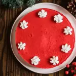 Trozo de torta de Yogurt