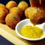 Bolinho de Macaxeira + Carne de Sol