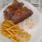 Contra-Filé com Fritas