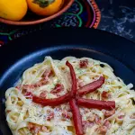 Fetuccini en salsa de Cocona