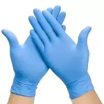 Guantes de Nitrilo Azul (docena)
