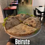 Beirute de lombo com catupiry