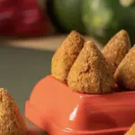 Coxinha de Moranga e Frango