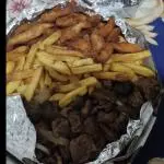 (porção P) batata frango carne