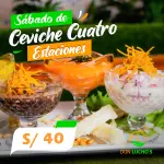 Sábado Ceviche 4 estaciones