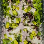 Tiradito Pulpo al olivo
