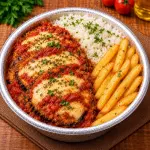 Berinjela à Parmegiana Vegano
