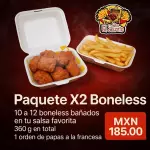 Paquete X2 boneless