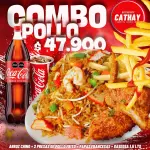 COMBO POLLO CON GASEOSA PARA 2