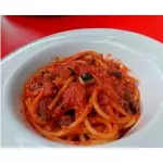Pasta Bucatini a la Siciliana