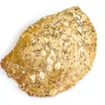 Empanada de chia, avena y queso