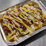 PAPAS CON PICO DE GALLO