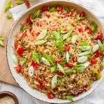 Singapore Veg Fried Rice