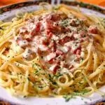 APAGHETTI A LA CARBONARA