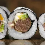 Handroll de Burguer Frio