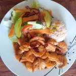 Camarones al ajillo
