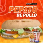 Pepito de pollo🥰🍟🤤