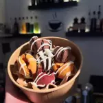 Brownie Waffles Ice Cream
