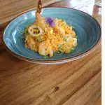 Arroz Atollado o Risotto de Mariscos