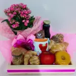 Cesta Amor Eterno: Flores e Sabores(copy)
