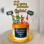 Bolo 15 Fatias