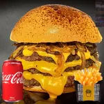 Triplo Tasty Melt + Batata e Refri