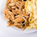 Porção de frango
