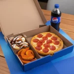 box individual pizza