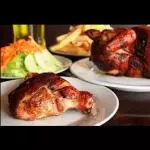 1 pollo +1/4 + 1 gaseosa  lt1/2