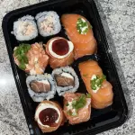 10 Peças de Salmão